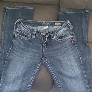 Silver Aiko Bootcut Jeans